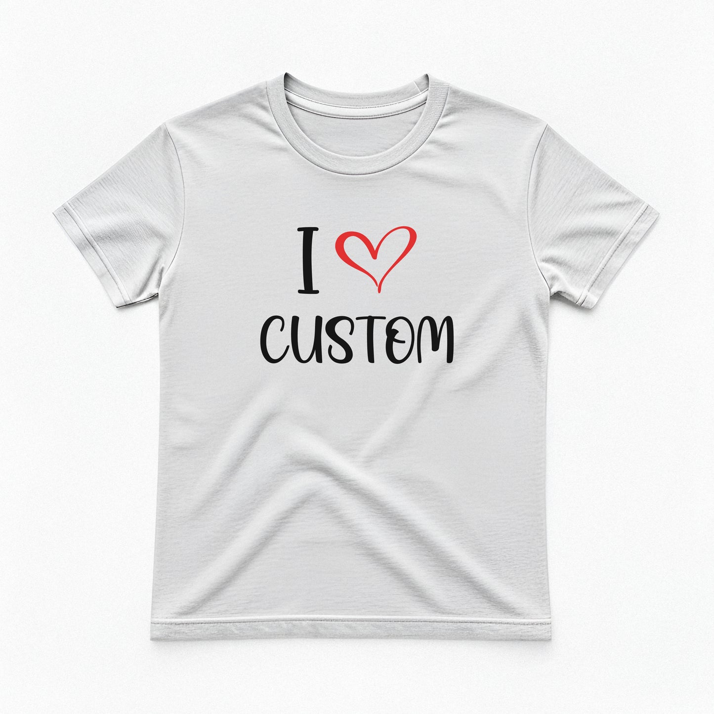 I Love Custom Baby Tee - Sugar Rush