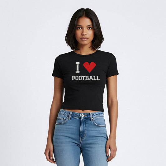 I Love Custom Baby Tee - Vintage Crush