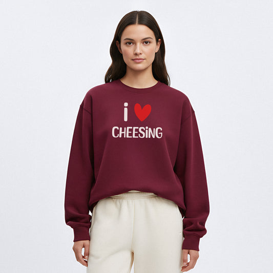 I Love Custom Sweatshirt - Easy Love
