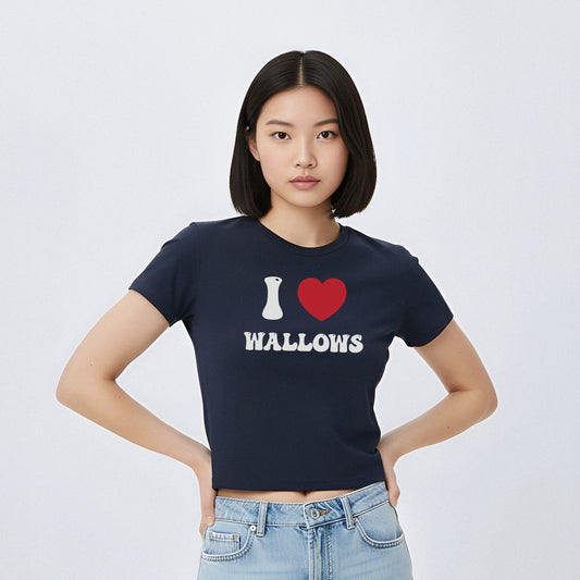 I Love Custom Baby Tee - Good Vibes