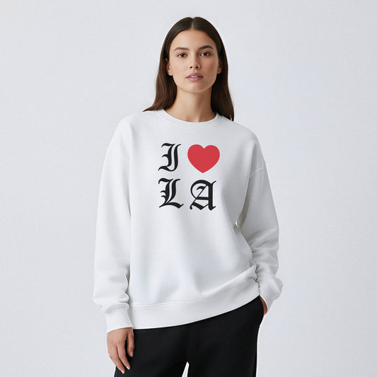 I Love Custom Sweatshirt - Dark Romance