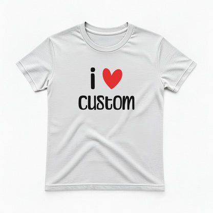I Love Custom Baby Tee - Easy Love