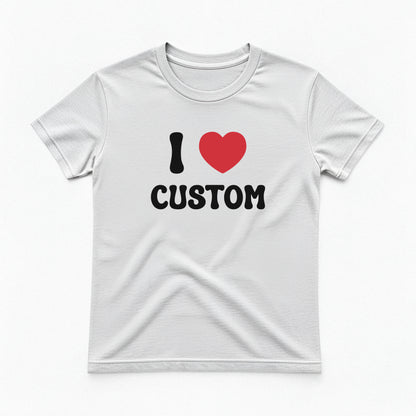 I Love Custom Baby Tee - Pure Joy