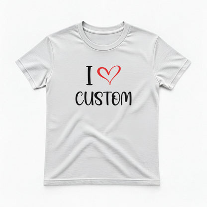 I Love Custom Baby Tee - Sugar Rush