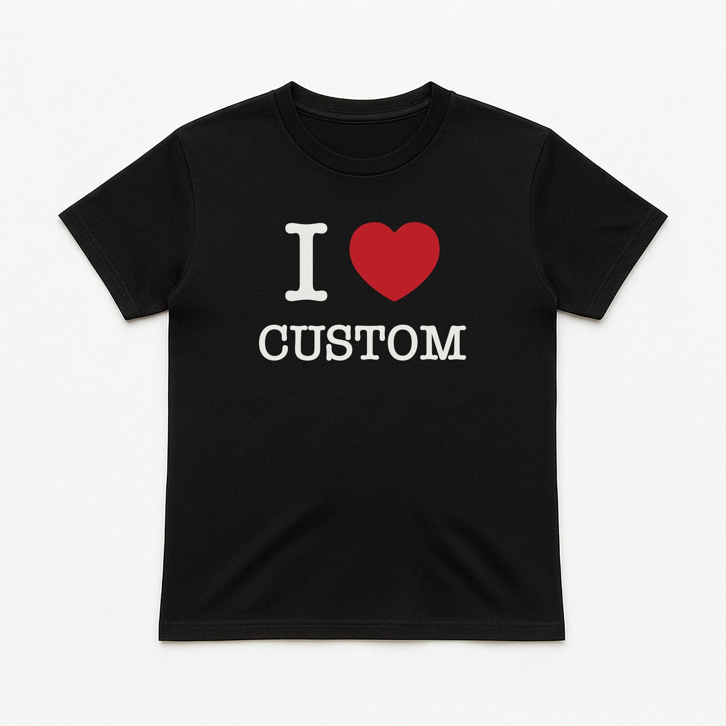 I Love Custom Baby Tee - The Classic
