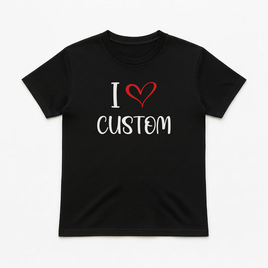 I Love Custom Baby Tee - Sugar Rush