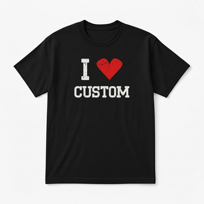 I Love Custom Classic Tee - Vintage Crush