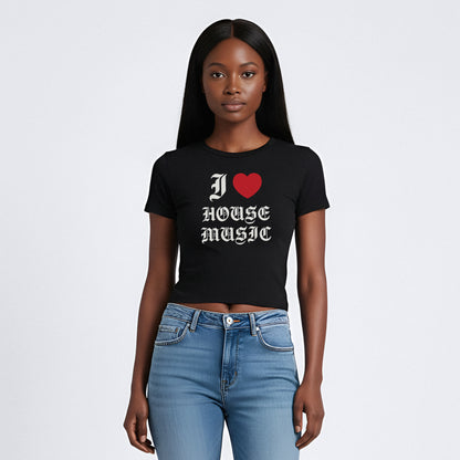 I Love Custom Baby Tee - Devotion