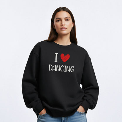 I Love Custom Sweatshirt - Love Note