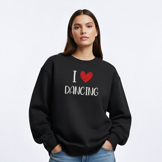 I Love Custom Sweatshirt - Love Note