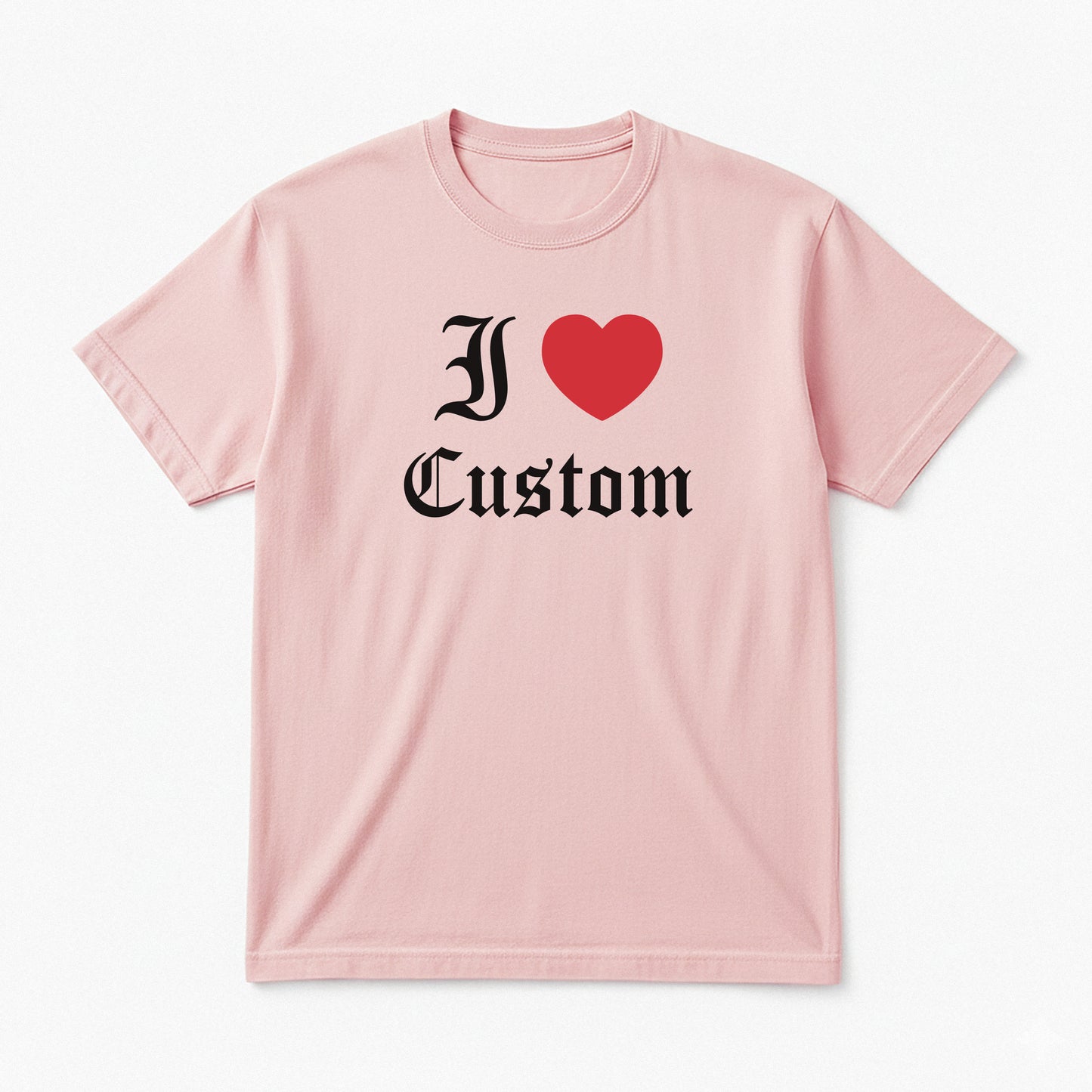 I Love Custom Classic Tee - Dark Romance