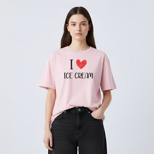 I Love Custom Classic Tee - Love Note