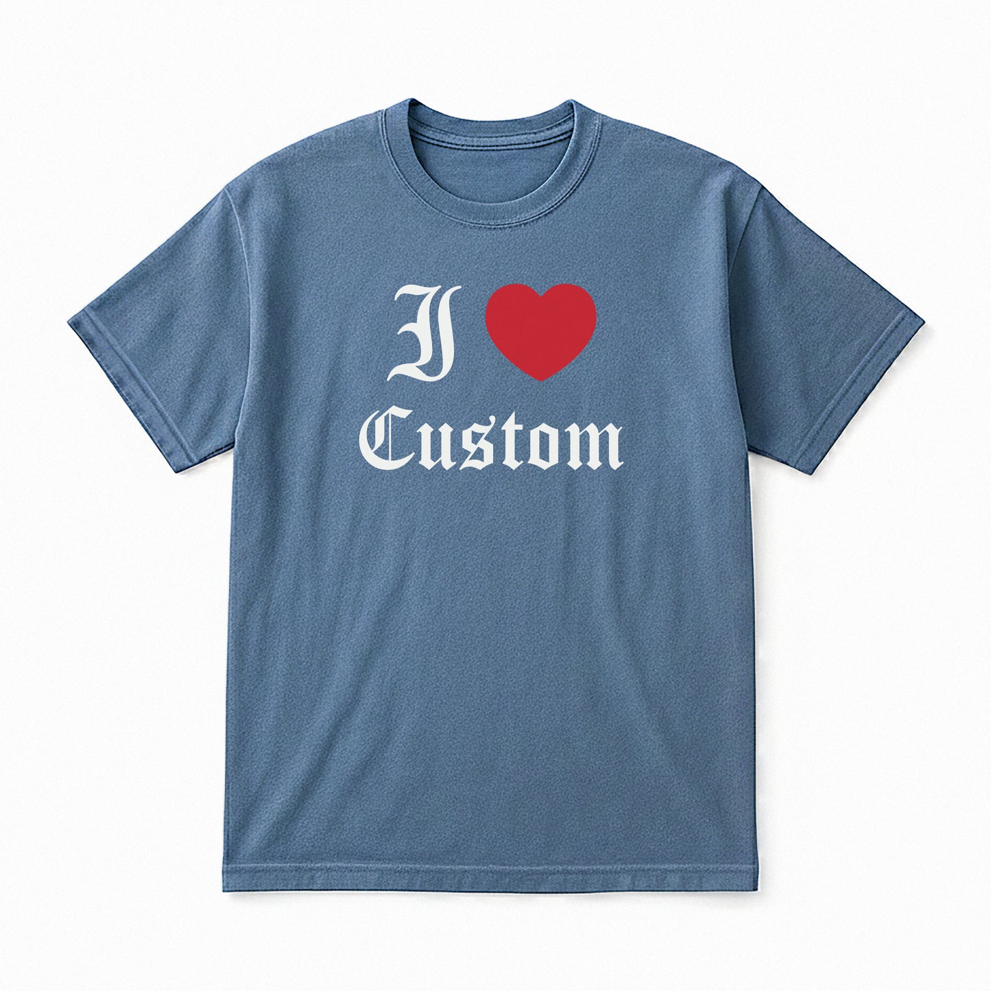 I Love Custom Classic Tee - Dark Romance