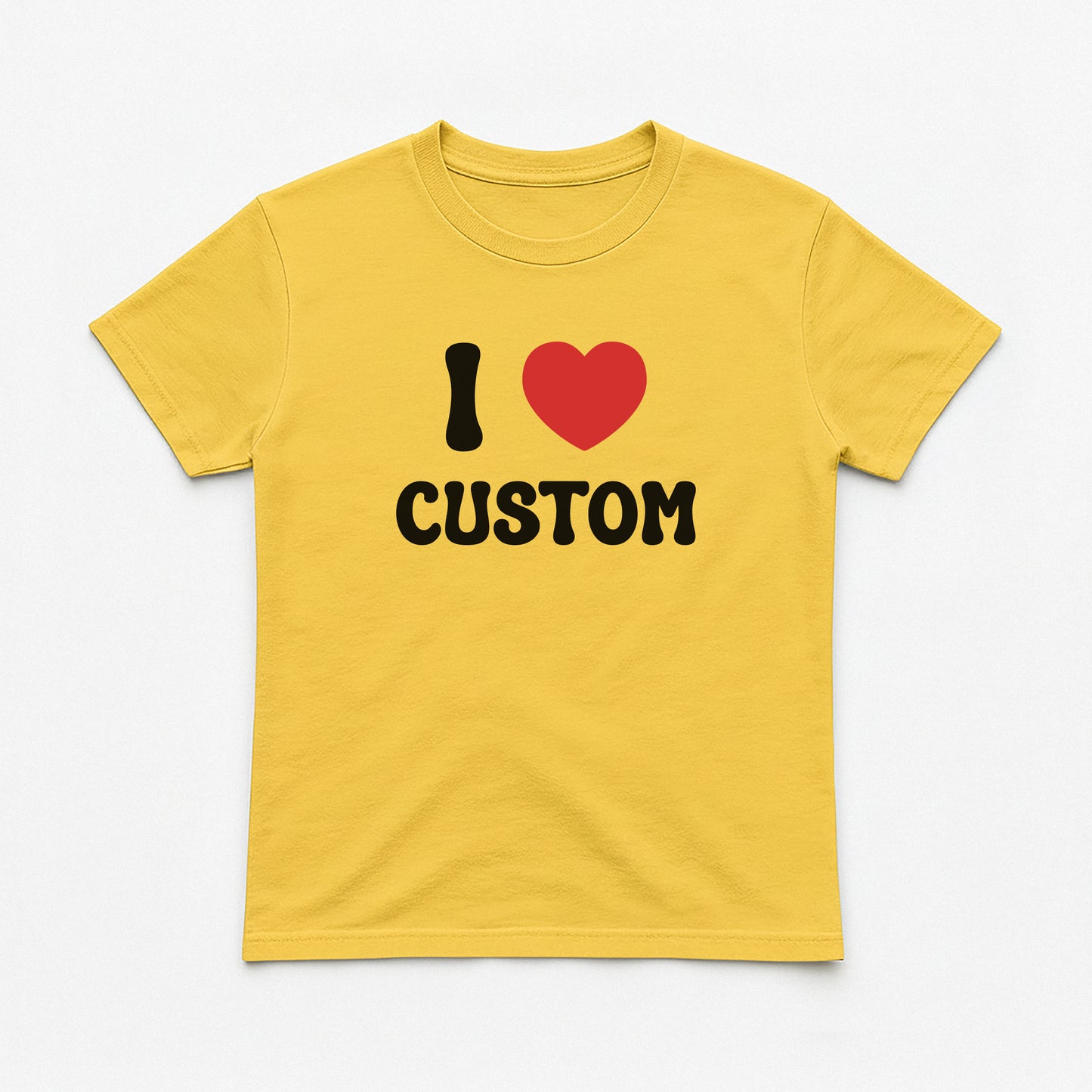 I Love Custom Baby Tee - Pure Joy