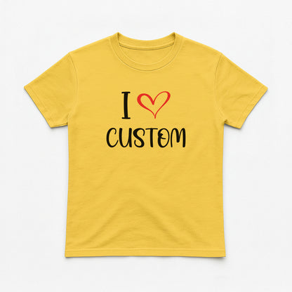 I Love Custom Baby Tee - Sugar Rush