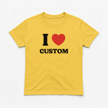 I Love Custom Baby Tee - Heartbreaker
