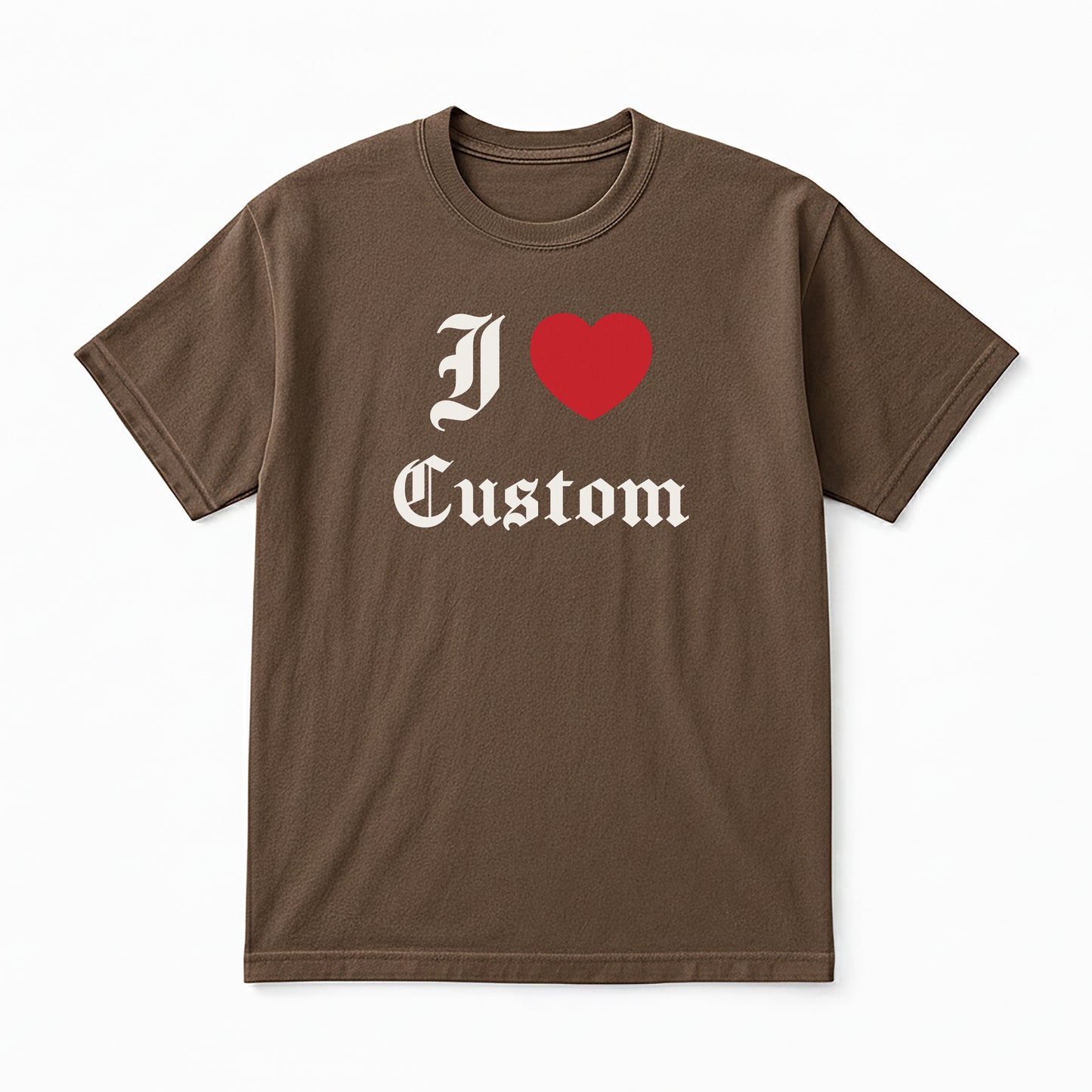 I Love Custom Classic Tee - Devotion