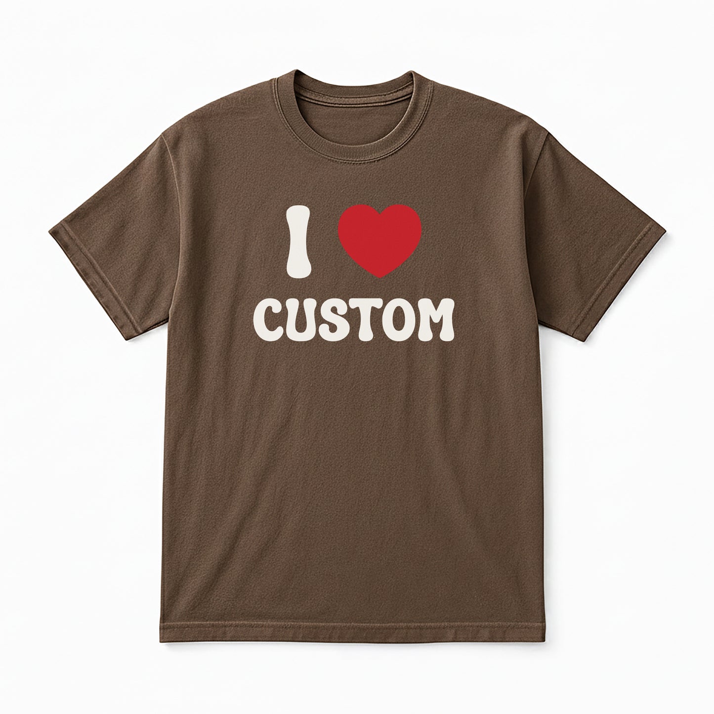 I Love Custom Classic Tee - Pure Joy