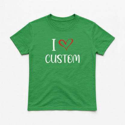 I Love Custom Baby Tee - Sugar Rush