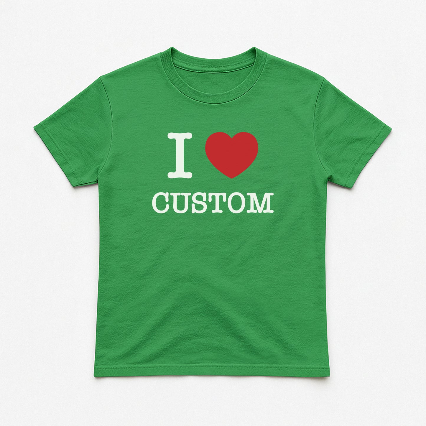 I Love Custom Baby Tee - The Classic
