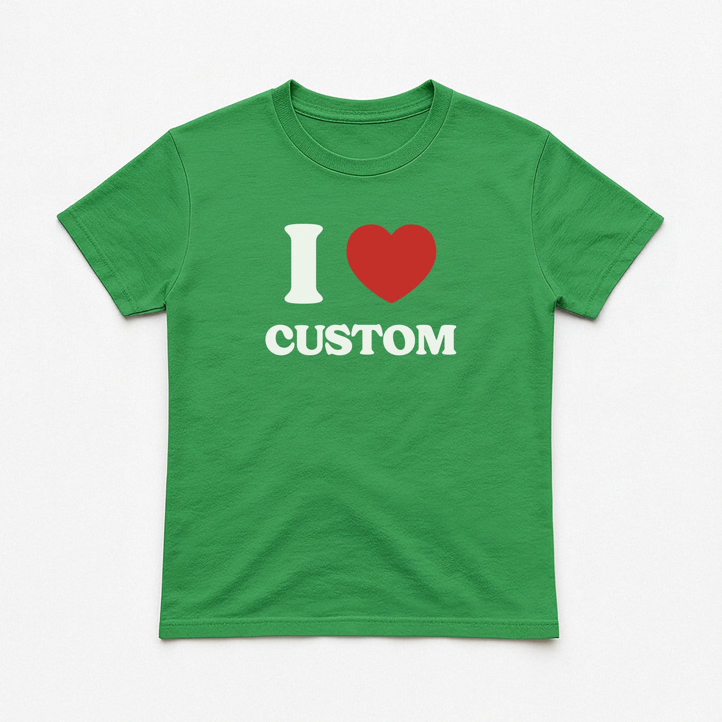 I Love Custom Baby Tee - Heartbreaker