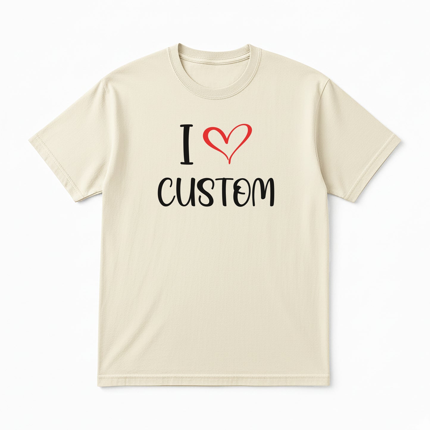 I Love Custom Classic Tee - Sugar Rush