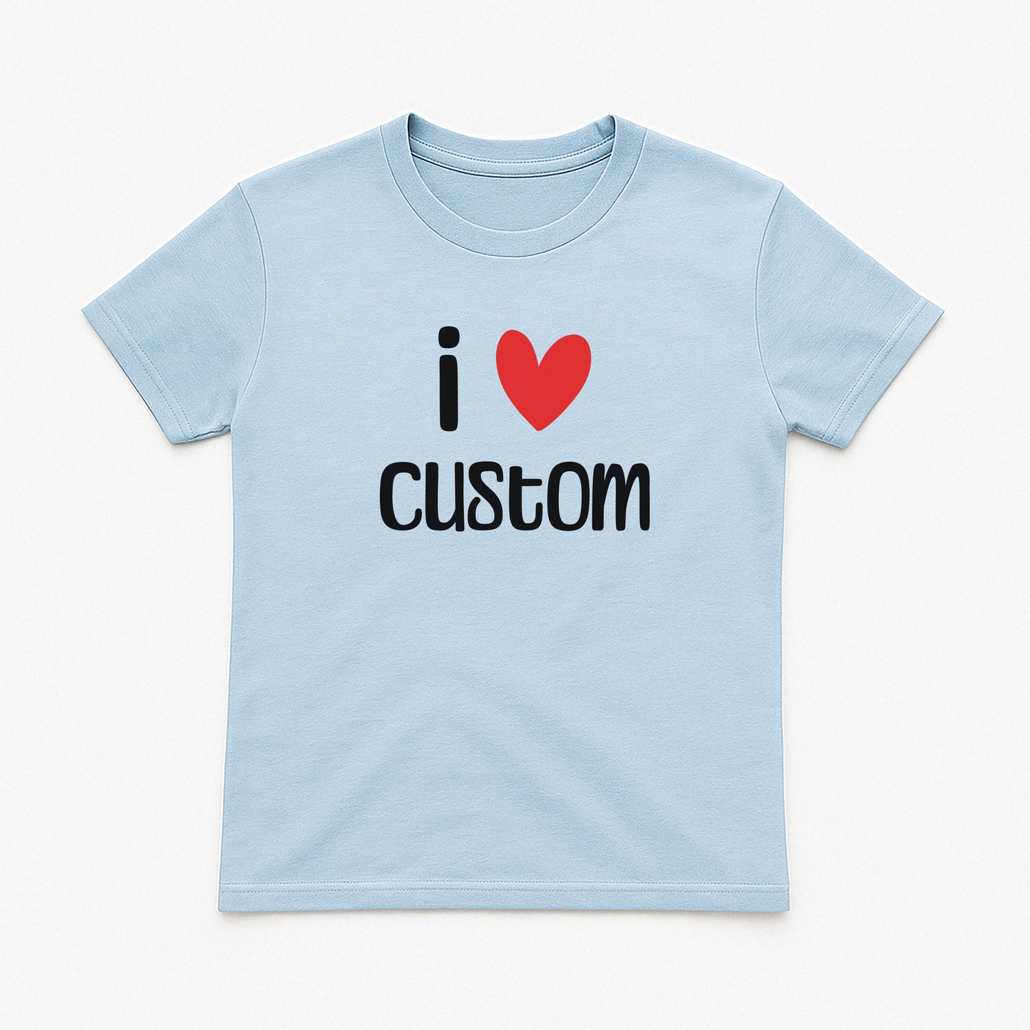 I Love Custom Baby Tee - Easy Love