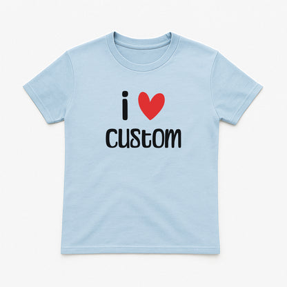 I Love Custom Baby Tee - Easy Love