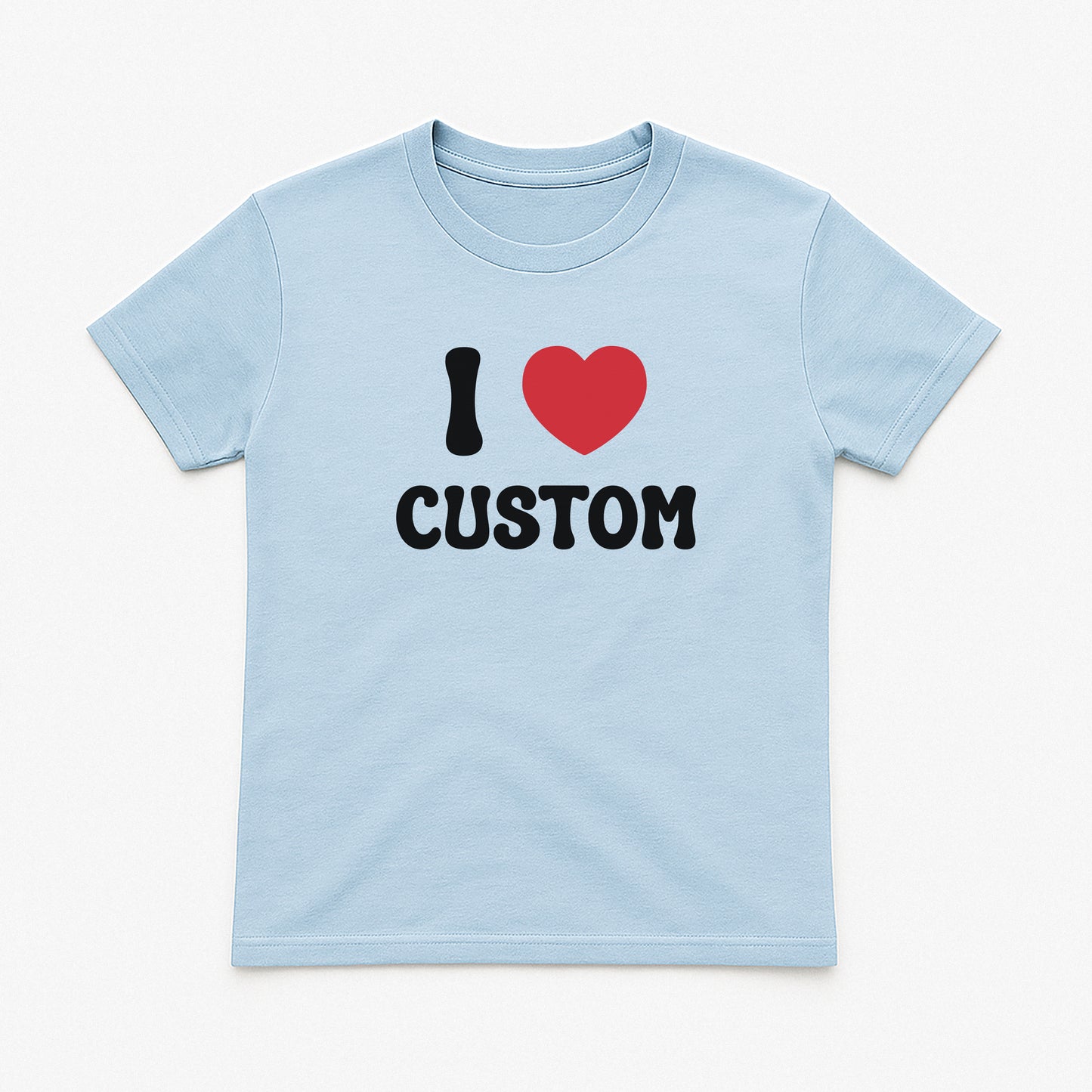I Love Custom Baby Tee - Pure Joy