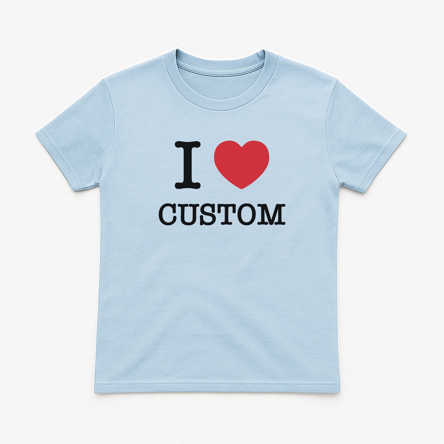 I Love Custom Baby Tee - The Classic