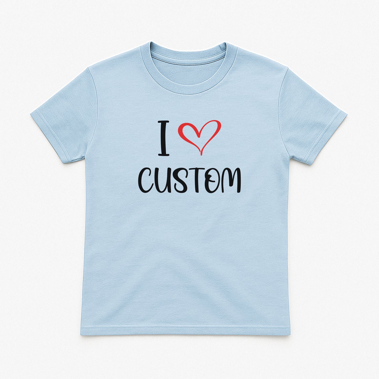 I Love Custom Baby Tee - Sugar Rush