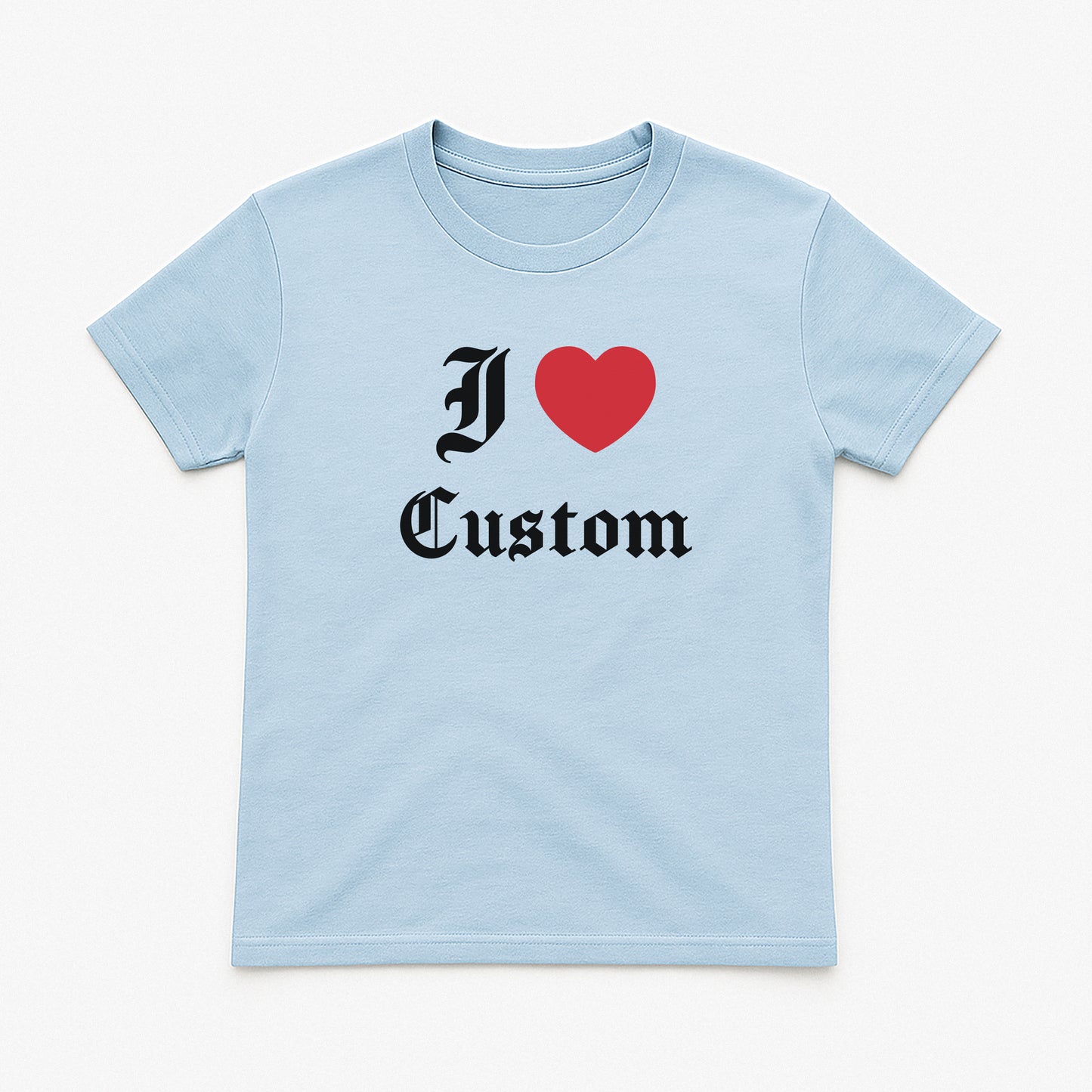 I Love Custom Baby Tee - Devotion