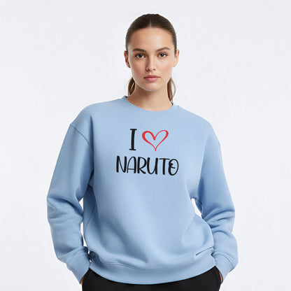 I Love Custom Sweatshirt - Sugar Rush