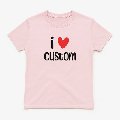 I Love Custom Baby Tee - Easy Love