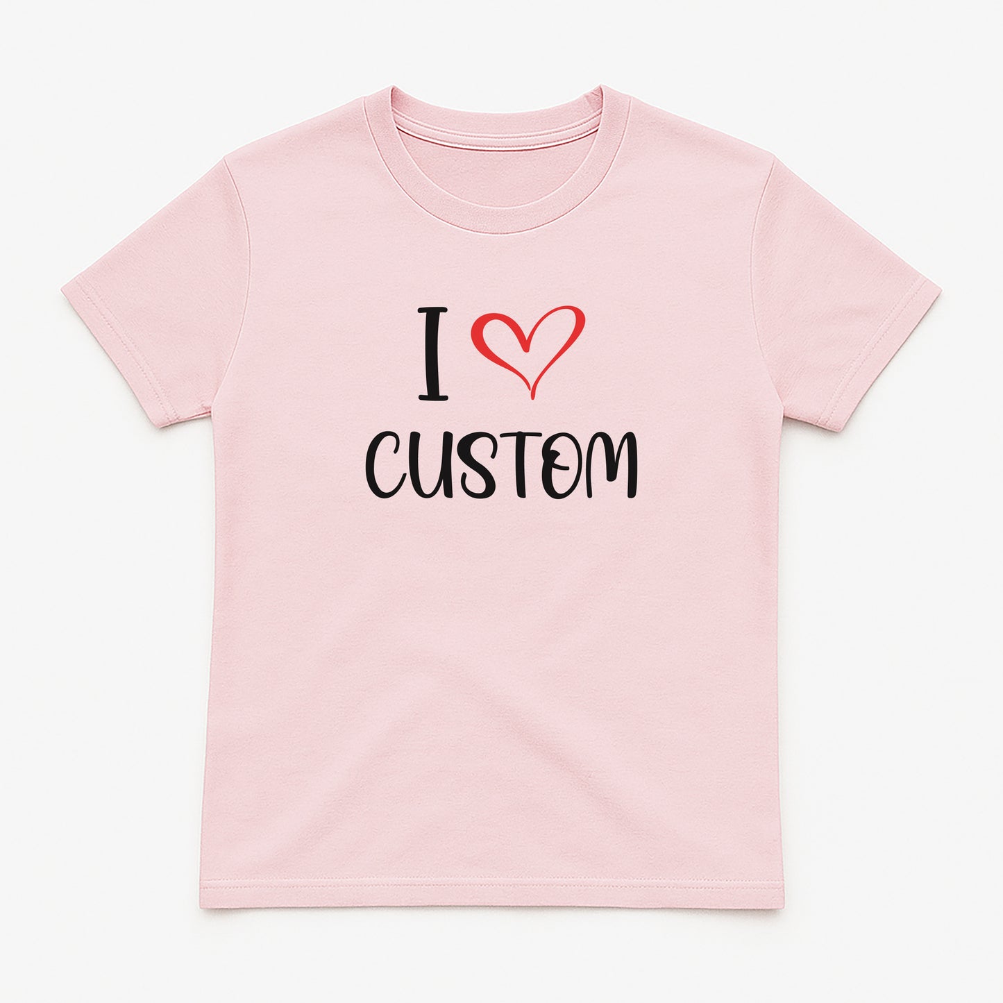 I Love Custom Baby Tee - Sugar Rush