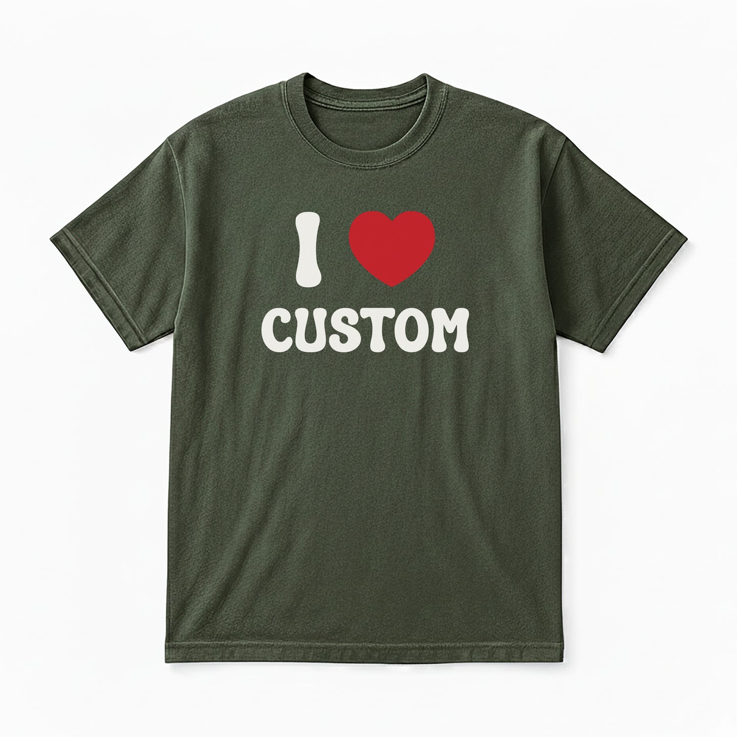 I Love Custom Classic Tee - Pure Joy
