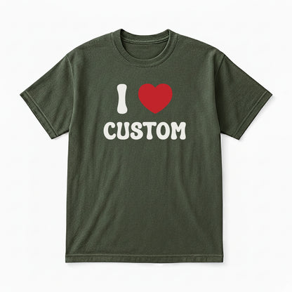 I Love Custom Classic Tee - Pure Joy