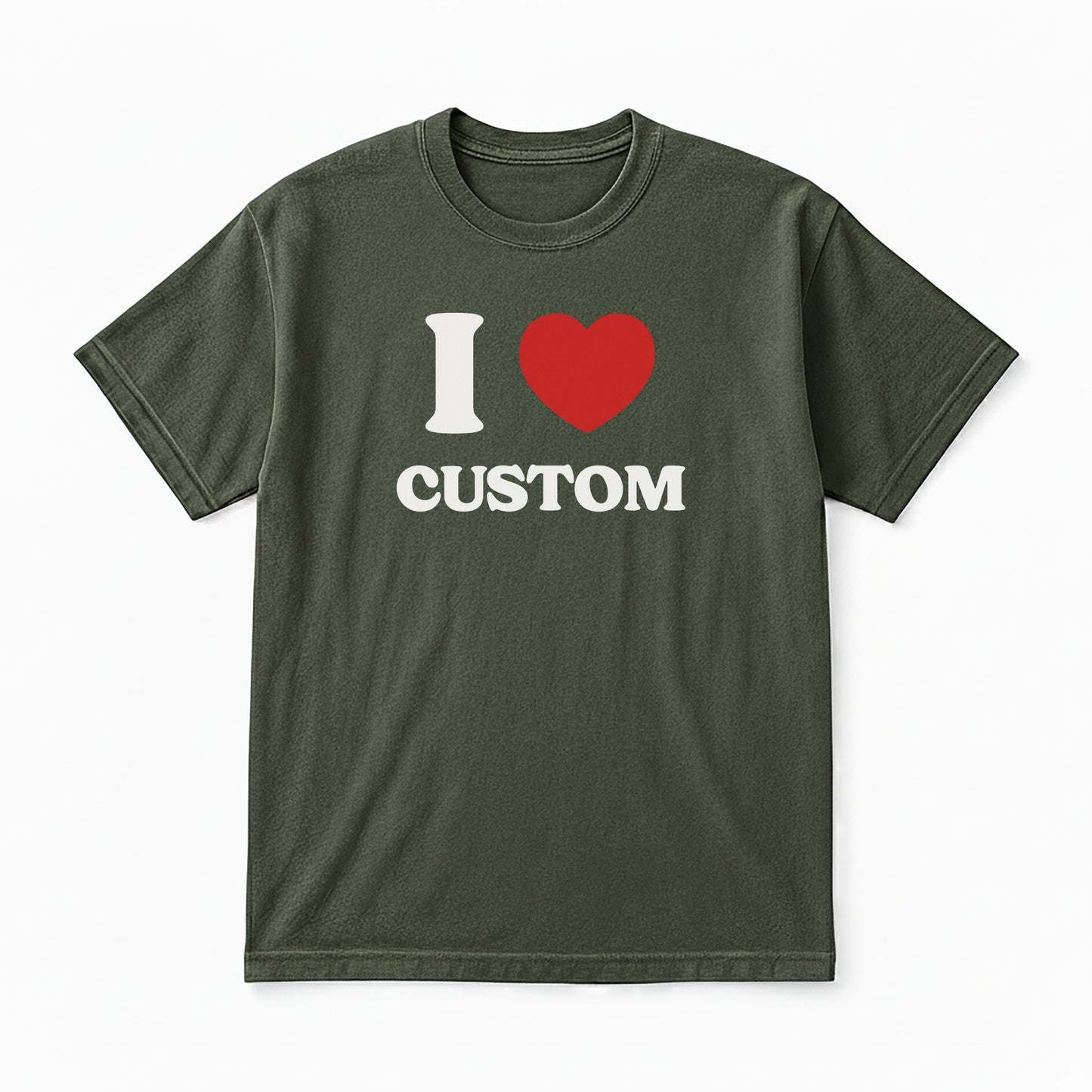 I Love Custom Classic Tee - Heartbreaker