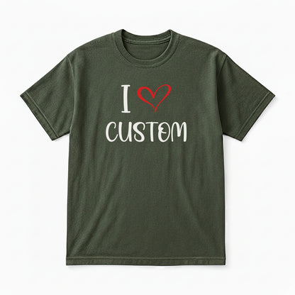 I Love Custom Classic Tee - Sugar Rush