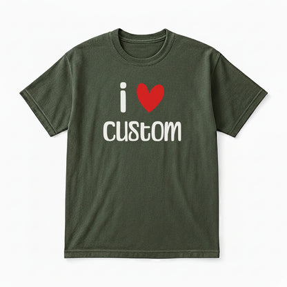 I Love Custom Classic Tee - Easy Love