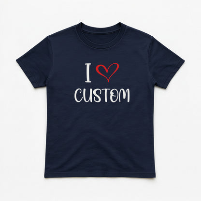 I Love Custom Baby Tee - Sugar Rush