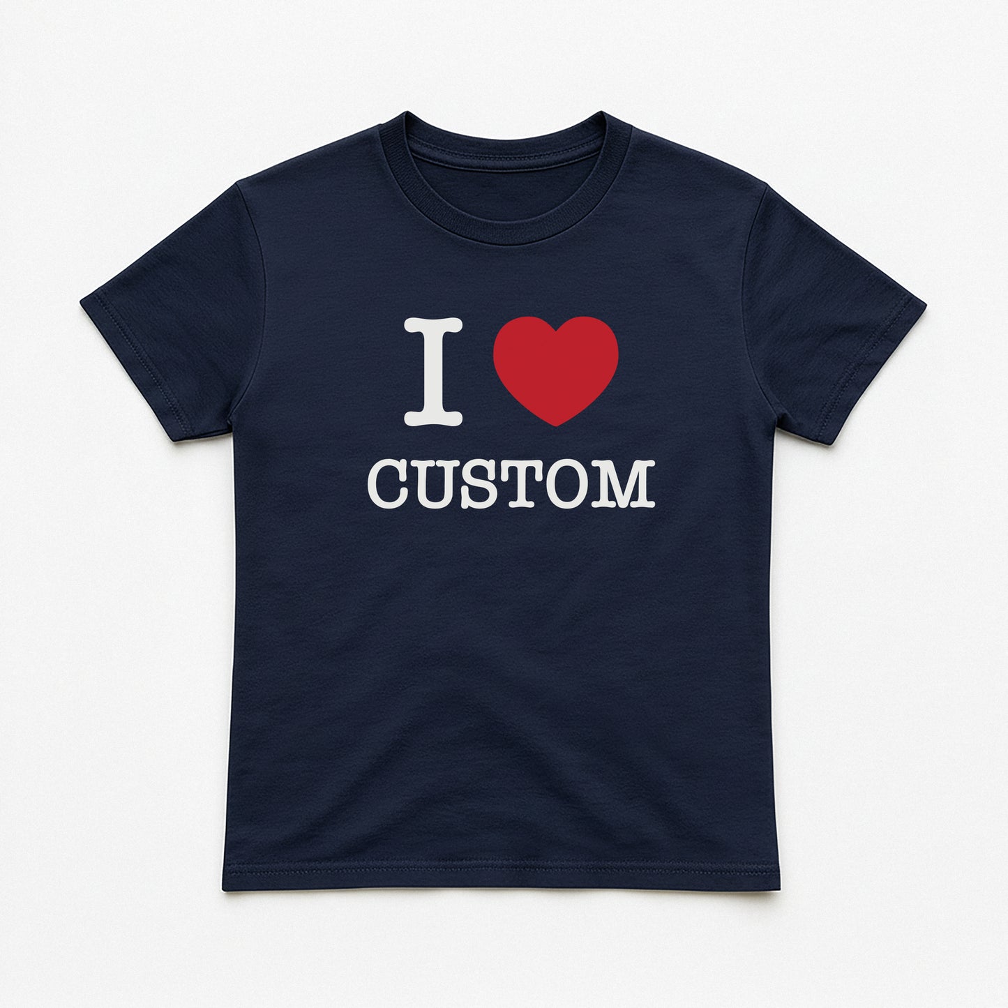I Love Custom Baby Tee - The Classic