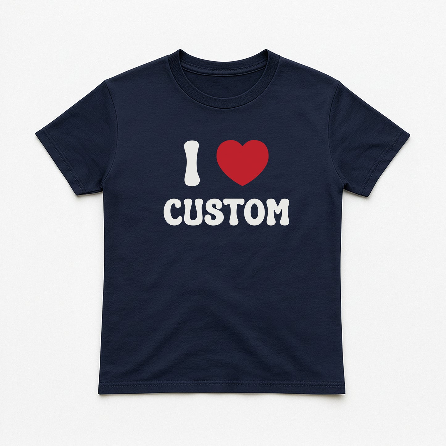 I Love Custom Baby Tee - Pure Joy