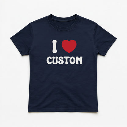 I Love Custom Baby Tee - Pure Joy