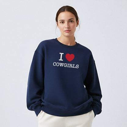 I Love Custom Sweatshirt - The Classic