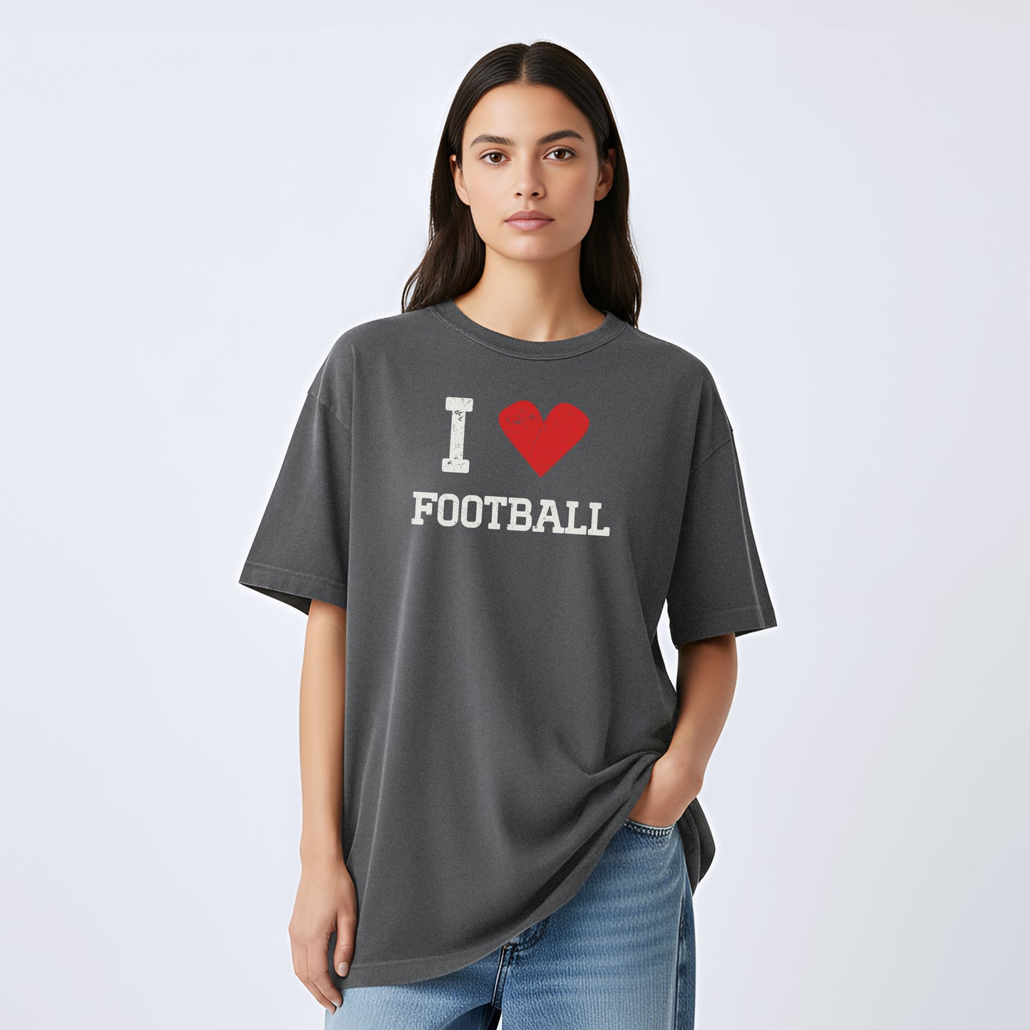 I Love Custom Classic Tee - Vintage Crush