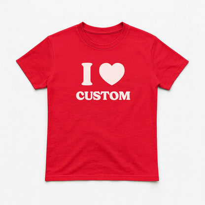 I Love Custom Baby Tee - Heartbreaker