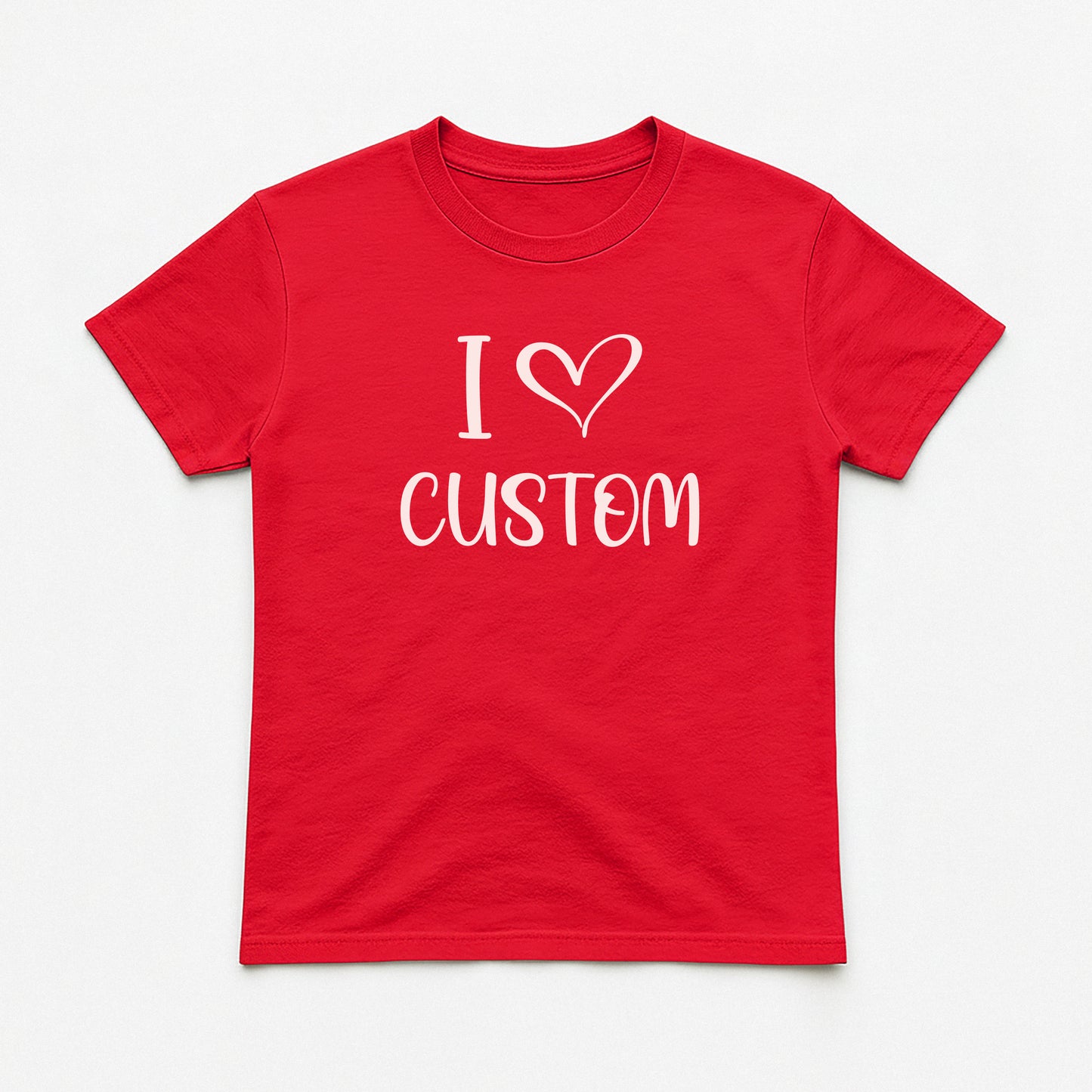 I Love Custom Baby Tee - Sugar Rush