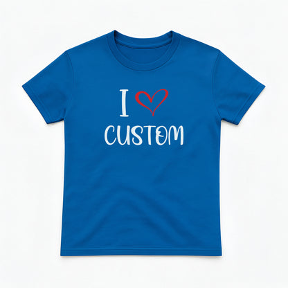 I Love Custom Baby Tee - Sugar Rush