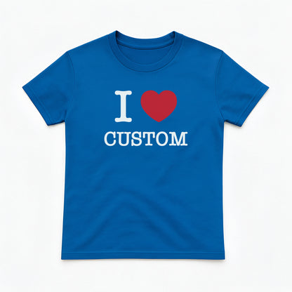 I Love Custom Baby Tee - The Classic
